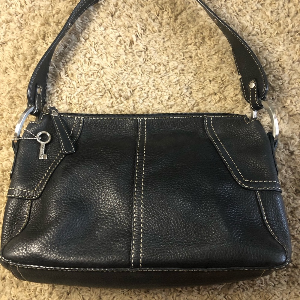 Fossil Leather Shoulder Bag